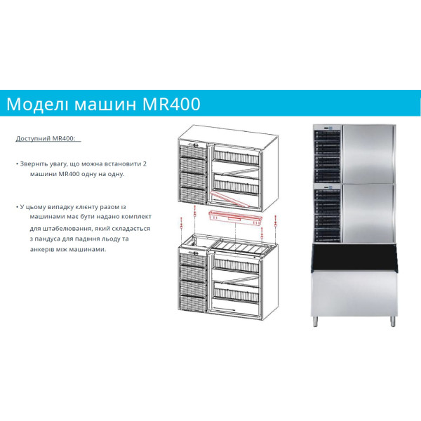 Купити Льодогенератор кускового льоду ITV DELTA MAX MR400 від відомого виробника ITV