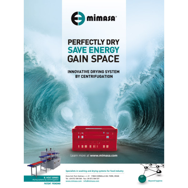 Купити Машина для сушки ящиків відцентрова обертова MIMASA Spin Compact 1 від відомого виробника MIMASA