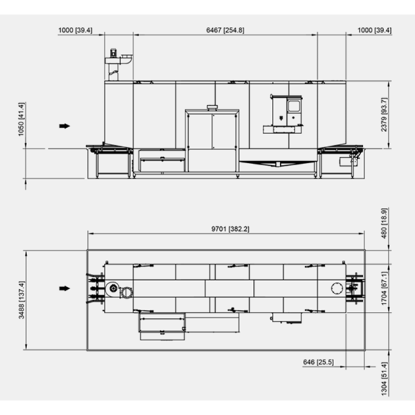 Купити Машина для миття коптильних рам MIMASA TC-2000 від відомого виробника MIMASA