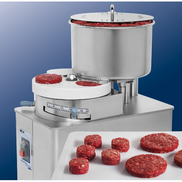 Купити Машина для формування гамбургерів та фрикадельок NILMA MS/4 INOX від відомого виробника NILMA