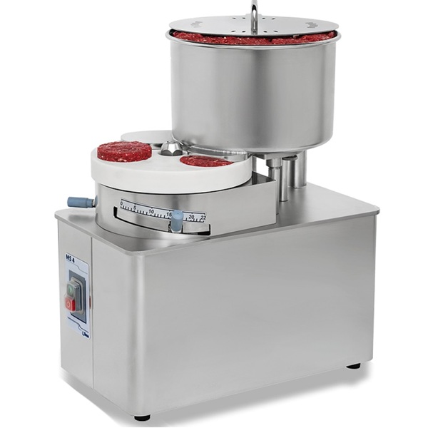 Купити Машина для формування гамбургерів та фрикадельок NILMA MS/4 INOX від відомого виробника NILMA