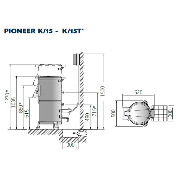 Купити Машина для очистки картоплі та моркви NILMA PIONEER K15 від відомого виробника NILMA