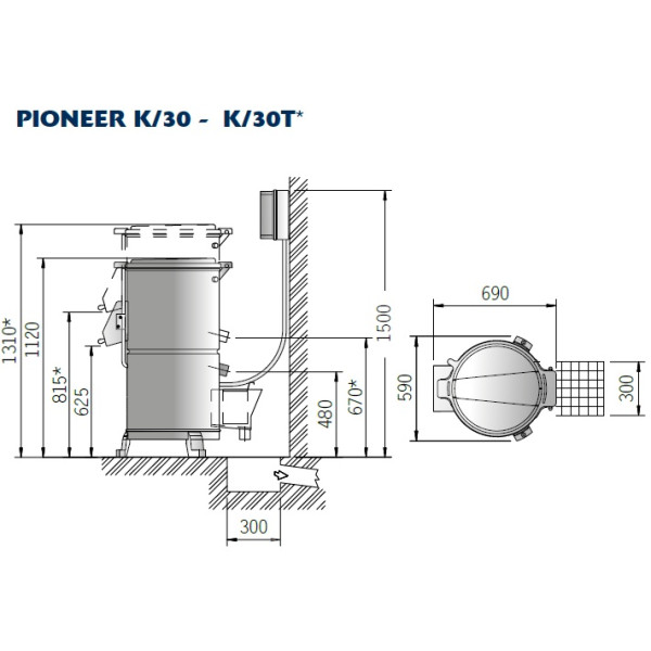 Купити Машина для очистки картоплі та моркви NILMA PIONEER K30 від відомого виробника NILMA
