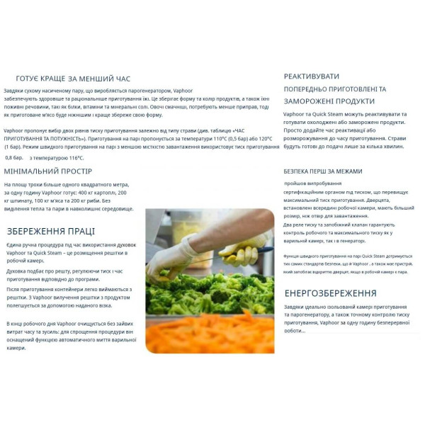 Купити Пароварка промислова під тиском NILMA VAPHOOR від відомого виробника NILMA