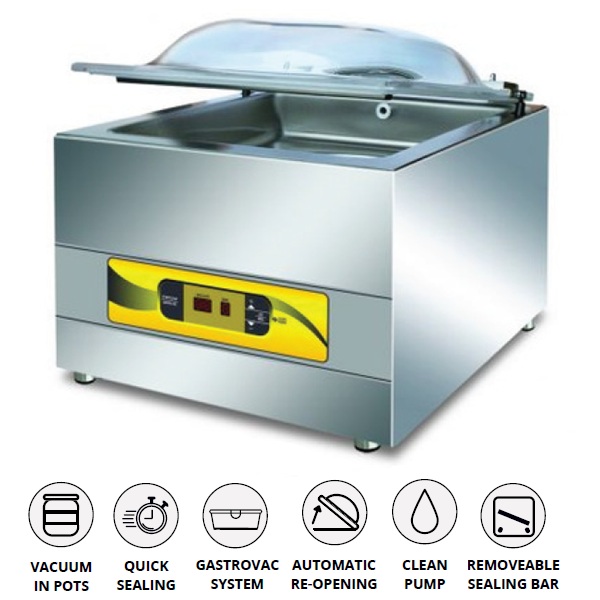 Купити Вакуумна настільна пакувальна машина EcoVac ECO-FLEX від відомого виробника UNIVAC GROUP